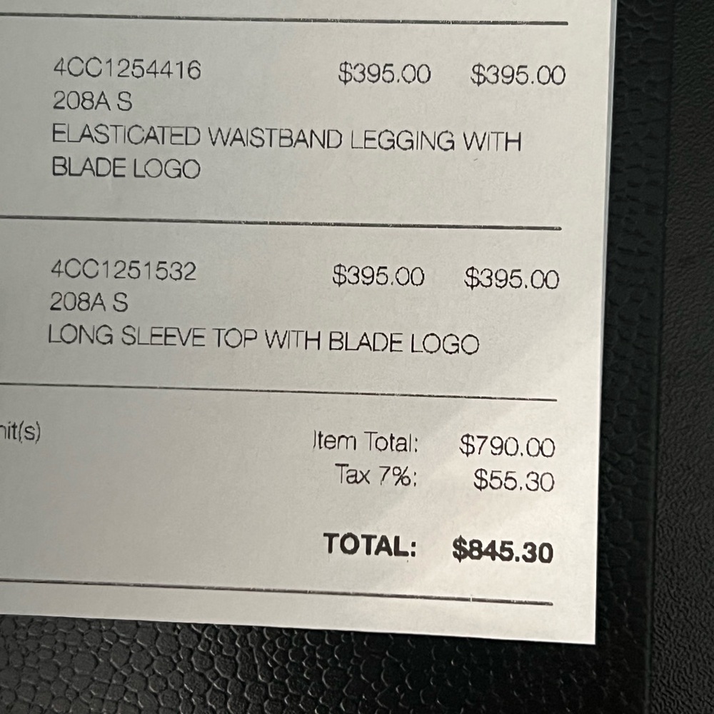 ALEXANDER WANG BLADE LOGO SET SZ SMALL - Picture 9 of 9